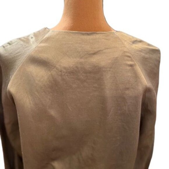 ZARA Grey Track Jacket with 2 Front & 2 Inside Pockets – Size Small - Picture 5 of 9